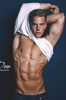 性感帅气的欧美男模肌肉帅哥裸体艺术写真图片